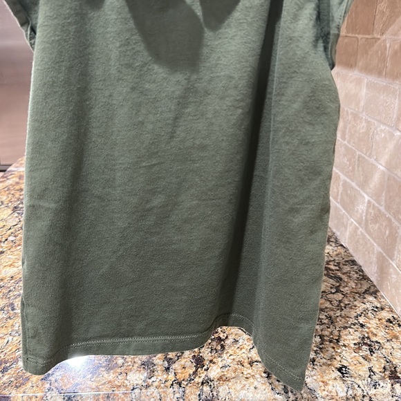 Janie and Jack olive green girls too size 7 - Picture 6 of 7